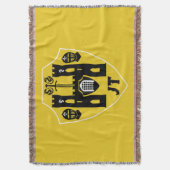  Knights Shield Deken (Voorkant Verticaal)