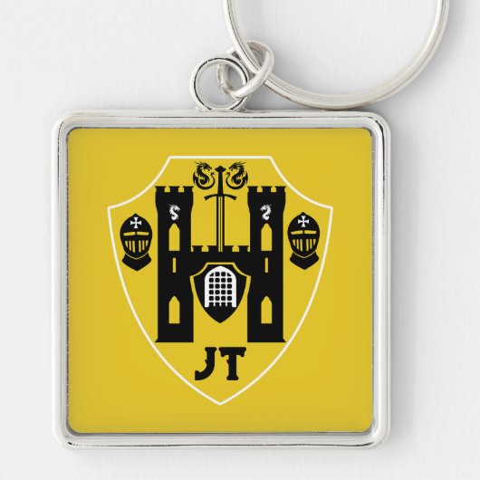  Knights Shield Sleutelhanger (Voorkant)