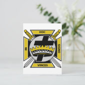 Knights Templar Briefkaart (Staand voorkant)