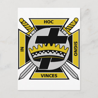 Knights Templar Briefkaart