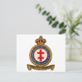 KNIGHTS TEMPLAR BRIEFKAART (Staand voorkant)