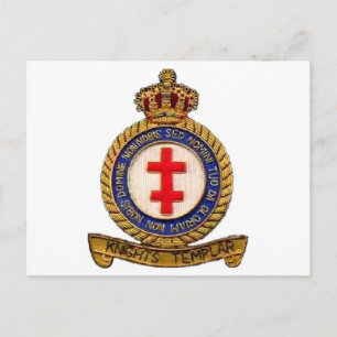 KNIGHTS TEMPLAR BRIEFKAART