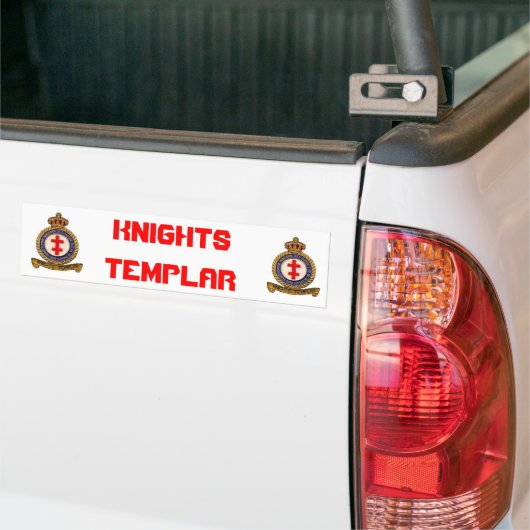 KNIGHTS TEMPLAR BUMPERSTICKER (Op Truck)