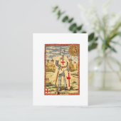 KNIGHTS TEMPLAR CLASSIC BRIEFKAART (Staand voorkant)