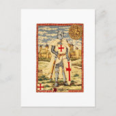 KNIGHTS TEMPLAR CLASSIC BRIEFKAART (Voorkant)