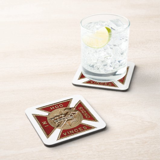 KNIGHTS TEMPLAR DRANKJES ONDERZETTER (Rechterzijde)