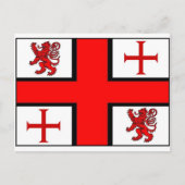 KNIGHTS TEMPLAR FLAG BRIEFKAART (Voorkant)
