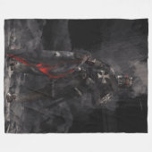 KNIGHTS TEMPLAR FLEECE DEKEN (Voorkant (Horizontaal))
