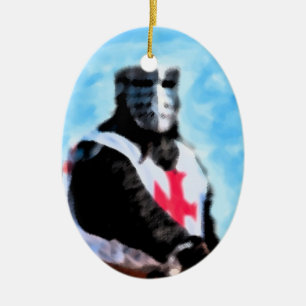 KNIGHTS TEMPLAR KERAMISCH ORNAMENT