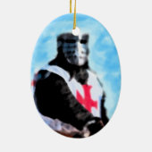 KNIGHTS TEMPLAR KERAMISCH ORNAMENT (Achterkant)
