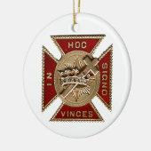 KNIGHTS TEMPLAR KERAMISCH ORNAMENT (Links)