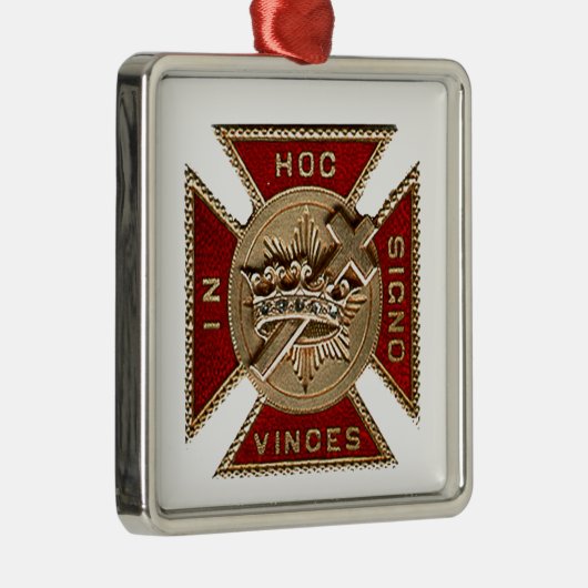 KNIGHTS TEMPLAR METALEN ORNAMENT (Rechts)