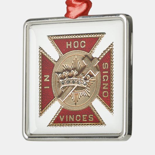 KNIGHTS TEMPLAR METALEN ORNAMENT (Links)