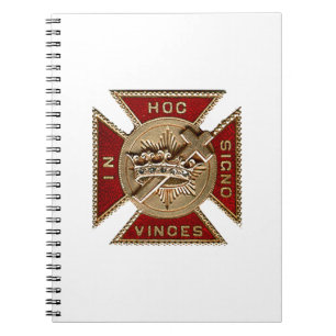 KNIGHTS TEMPLAR NOTITIEBOEK