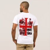 KNIGHTS TEMPLAR T-SHIRT (Achterkant volledig)
