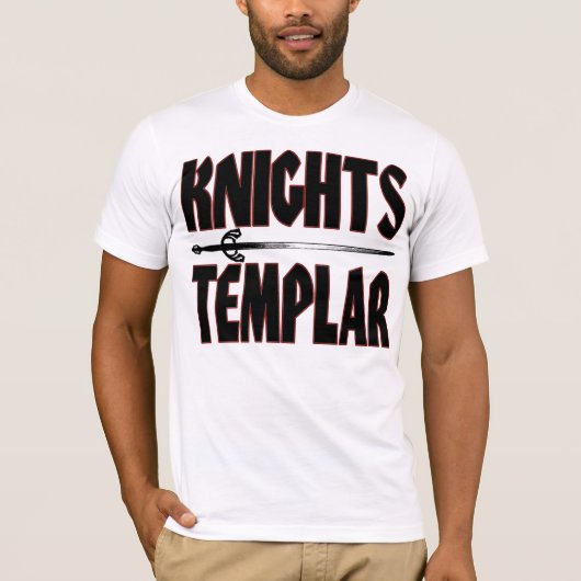 KNIGHTS TEMPLAR T-SHIRT (Voorkant)