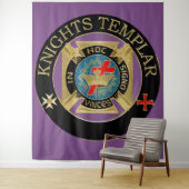 KNIGHTS TEMPLAR WANDKLEED (In situ)