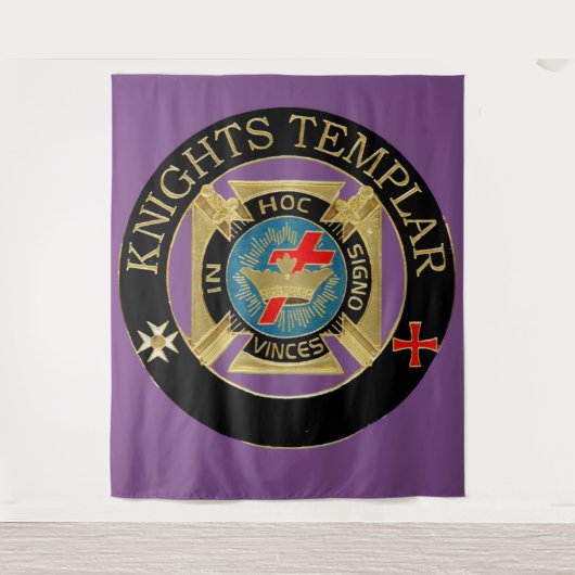 KNIGHTS TEMPLAR WANDKLEED (Voorkant)