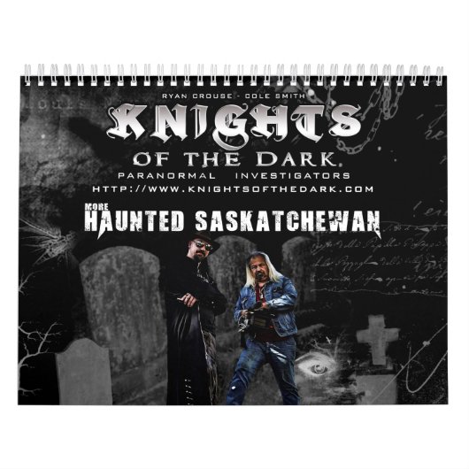 KNIGHTS VAN DE DARK Haunted Saskatchewan 2 Kalender (Hoes)