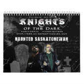 KNIGHTS VAN DE DARK Haunted Saskatchewan Calendar Kalender (Hoes)