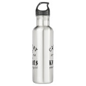 knights water bottle waterfles  (Voorkant)