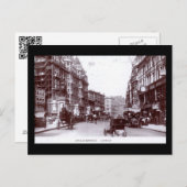 Knightsbridge, Londen 1910 Vintage Briefkaart (Voorkant / Achterkant)