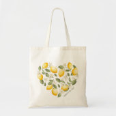 Knijp de dag citroen Canvas tas (Voorkant)