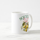 Knijp de dag  Lemon Botanical Koffiemok (Voorkant rechts)