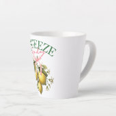 Knijp de dag  Lemon Botanical Latte Mok (Rechterhoek)