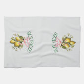 Knijp de dag  Lemon Botanical Theedoek (Horizontaal)