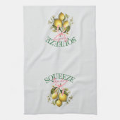 Knijp de dag  Lemon Botanical Theedoek (Verticaal)