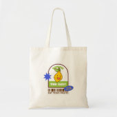 Knijp de dag Schattige & grappig Lemon Tote Bag (Voorkant)