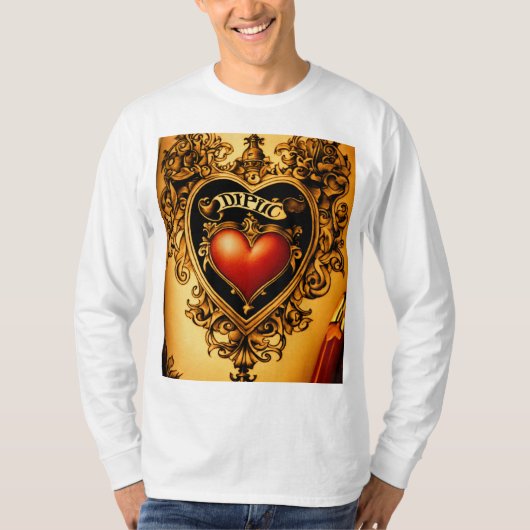Knijp in de liefde t-shirt (Voorkant)