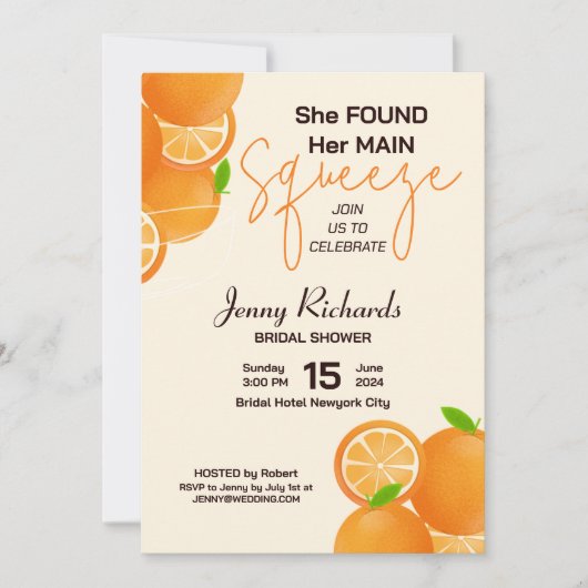 Knijp in de partij kaart (Voorkant)