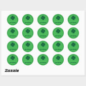 Knijp Me Niet St. Patricks Day Stickers (Vel)