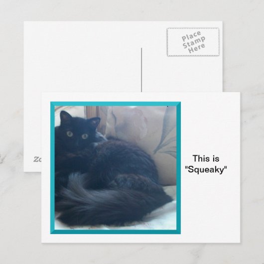 Knijp op een Briefkaart (Voorkant / Achterkant)