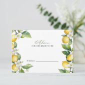 Knijp Vrijgezellenfeest Advies voor de Bruid Kaart (Staand voorkant)