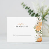 Knijp Vrijgezellenfeest Advies voor de Bruid Kaart (Staand voorkant)