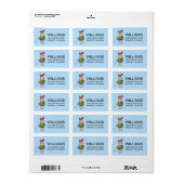 knijpen | Cindy-Lou Who - Holding Cadeau Etiket (Full Sheet)