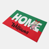 knijpen | Cindy-Lou Who - Met snoepriet Deurmat (Schuin)