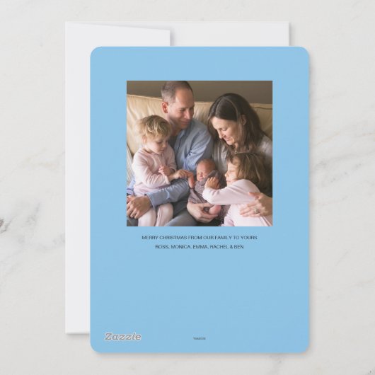 knijpen | Cindy-Lou Who - Met snoepriet Feestdagenkaart (Achterkant)