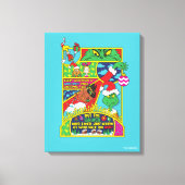 knijpen | Comic Graphic Canvas Afdruk (Voorkant)