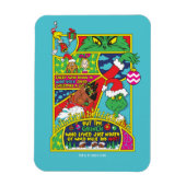 knijpen | Comic Graphic Magneet (Verticaal)