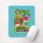 knijpen | Comic Graphic Muismat (Met muis)