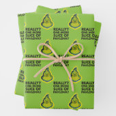 knijpen | Echt? Nog een plak Pavlova? Qu Inpakpapier Vel (In situ)