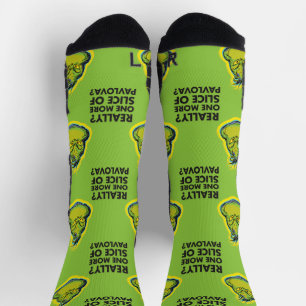 knijpen   Echt? Nog een plak Pavlova? Qu Sokken