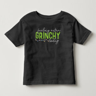 knijpen   Extra grinchy voelen vandaag Kinder Shirts