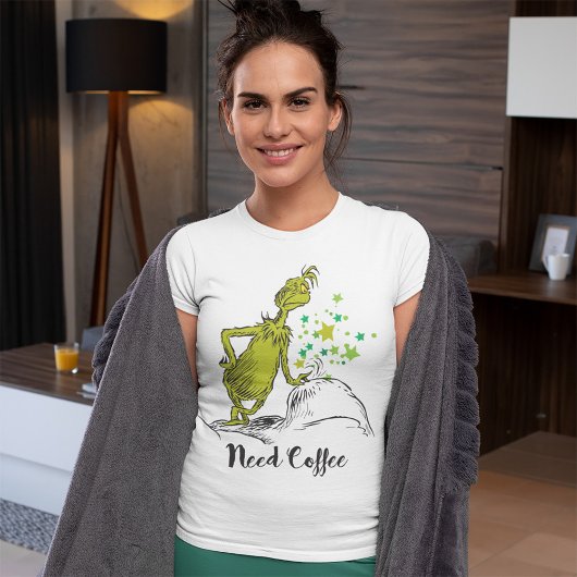 knijpen | Grappige behoefte aan koffie Tri-Blend Shirt