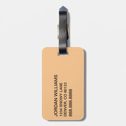 knijpen | Grinch & Max Starburst Bagagelabel (Achterkant verticaal)