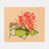 knijpen | Grinch & Max Starburst Fleece Deken (Voorkant (Horizontaal))